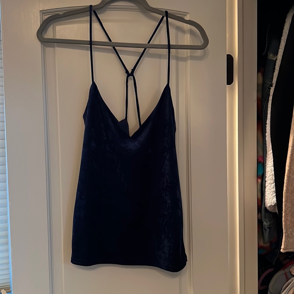 Lulu’s Crushed Velvet Cami